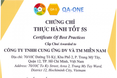 ALBUM CHỨNG NHẬN & CHỨNG CHỈ