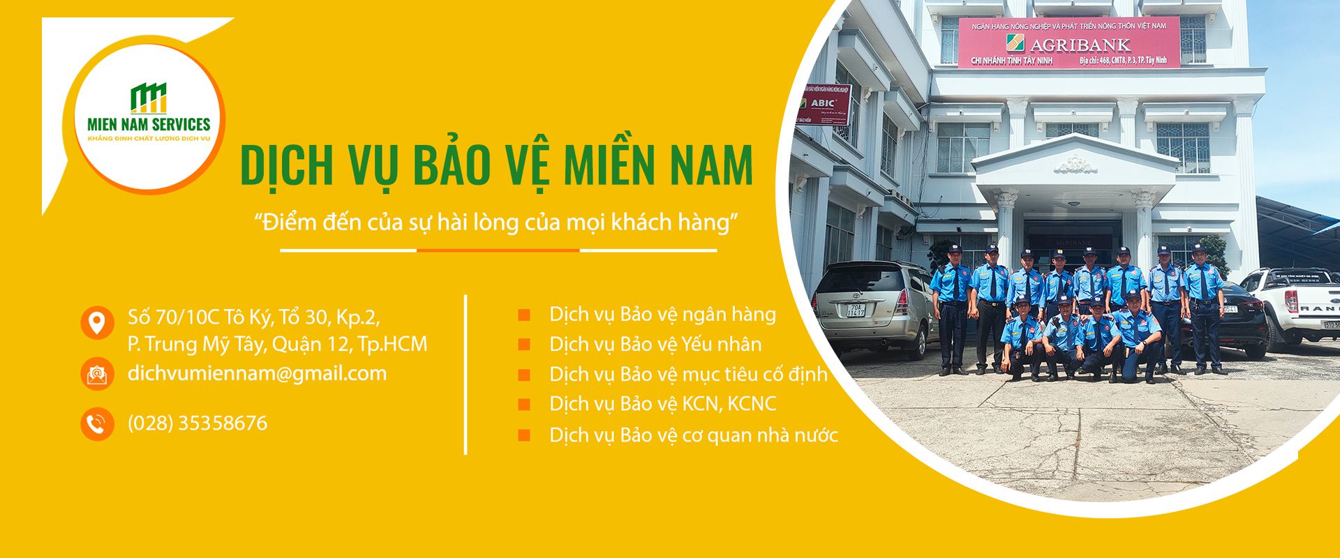 Dịch vụ bảo vệ Miền Nam tại Kiên Giang